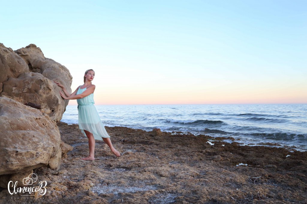 Séance photo en bord de mer avec Anaïs, rétrospective 2016