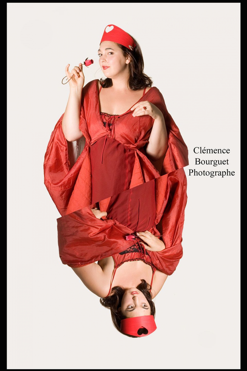 Clémence B photographe expo rouge passion